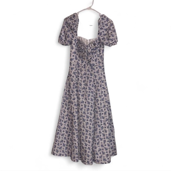 House of CB Tallulah Floral Midi Dress Size Medium - Picture 3 of 8